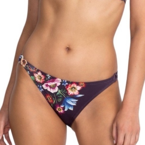 NWT Johnny Was Ombré Floral Ting Bikini Bottoms Size XL - Picture 1 of 6